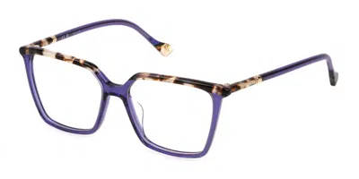 Yalea Vya129v Marija Women's Glasses, Purple, Size 53