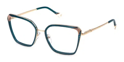 Yalea Vya131 Praskov'ja Women's Glasses, Green, Size 56 In Multi