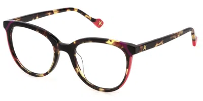 Yalea Vya133v Sally Women's Glasses, Tortoiseshell, Size 50 In Brown