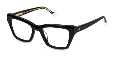 Yalea Vya139 Ada Women's Glasses, Black, Size 52