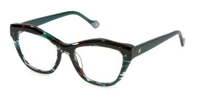 Yalea Vya140 Agustina Women's Glasses, Green, Size 53