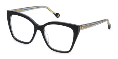 Yalea Vya158 Hanae Women's Glasses, Black, Size 54
