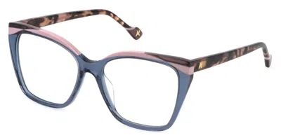 Yalea Vya158v Hanae Women's Glasses, Blue, Size 54