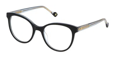 Yalea Vya159 Indira Women's Glasses, Black, Size 52