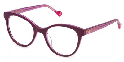 Yalea Vya159 Indira Women's Glasses, Purple, Size 52