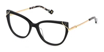 Yalea Vya160 Jeanne Women's Glasses, Black, Size 54