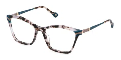Yalea Vya162 Kristalina Women's Glasses, Tortoiseshell, Size 54