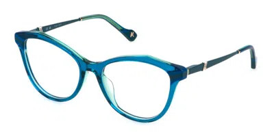 Yalea Vya163 Serena Women's Glasses, Blue, Size 53