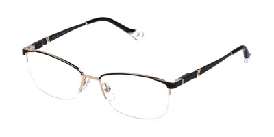 Yalea Vya164 Aung 0301 Occhiali Da Vista Oro Per Donna (solo Montatura) In Multi