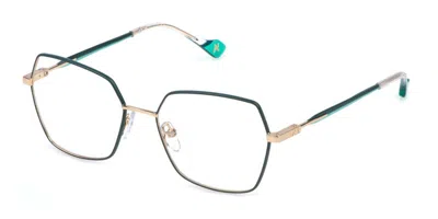 Yalea Vya166 Maude Women's Glasses, Green, Size 54