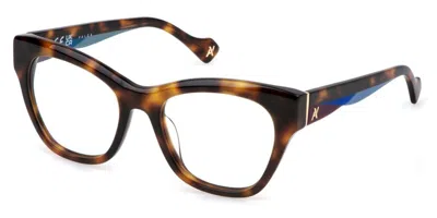 Yalea Vya167v Katie Women's Glasses, Tortoiseshell, Size 53 In Brown