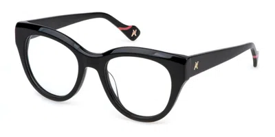Yalea Vya168 Zaha Women's Glasses, Black, Size 51