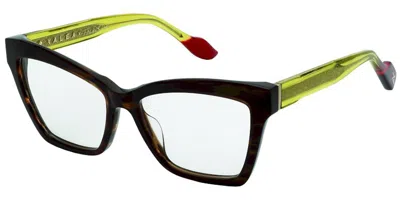 Yalea Vya173 Frida Kahlo Women's Glasses, Black, Size 54