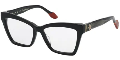 Yalea Vya173v Frida Kahlo Women's Glasses, Black, Size 54