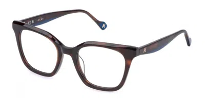 Yalea Vya178 Manal 01ay Women's Glasses Tortoiseshell Size 49 - Free Lenses - Blue Light Block Available In Black