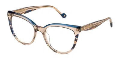 Yalea Vya179v Linda 07ay Occhiali Da Vista Marroni Per Donna (solo Montatura)