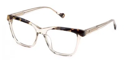 Yalea Vya181v Gladys 07hm Occhiali Da Vista Marroni Per Donna (solo Montatura)