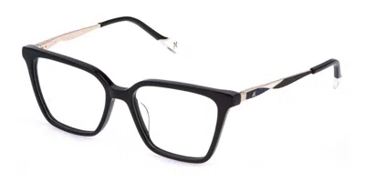 Yalea Vya182 Luo 0700 Occhiali Da Vista Neri Per Donna (solo Montatura) In Black
