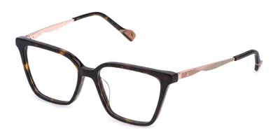 Yalea Vya182 Luo 0722 Occhiali Da Vista Tartarugatishell Per Donna (solo Montatura) In Brown