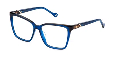 Yalea Vya185 Paula 0agq Occhiali Da Vista Blu Per Donna (solo Montatura)