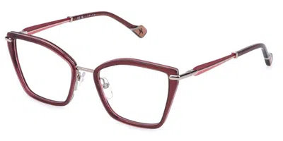 Yalea Vya188 Sonia 0a39 Occhiali Da Vista Rossi Per Donna (solo Montatura)