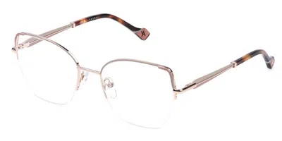 Yalea Vya190 Zinaida 02am Occhiali Da Vista Oro Per Donna (solo Montatura)