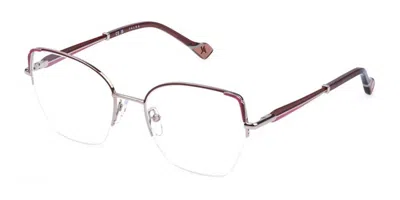 Yalea Vya190 Zinaida E59y Occhiali Da Vista Oro Per Donna (solo Montatura)