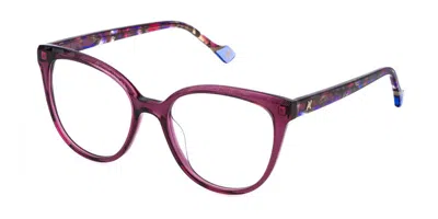 Yalea Vya201 Irene 09px Occhiali Da Vista Purple Per Donna (solo Montatura)