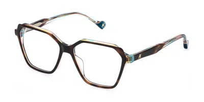 Yalea Vya203 Lola 0gb5 Occhiali Da Vista Tartarugatishell Per Donna (solo Montatura) In Brown