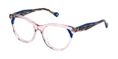 Yalea Vya205 Samantha 0d48 Occhiali Da Vista Rosa Per Donna (solo Montatura)