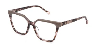Yalea Vya207v Taj 0xap Women's Glasses Tortoiseshell Size 53 - Free Lenses - Blue Light Block Available