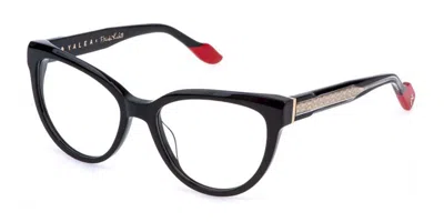 Yalea Vya222 Frida Kahlo 0700 Occhiali Da Vista Neri Per Donna (solo Montatura) In Black