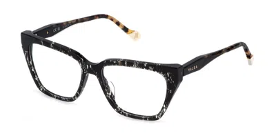 Yalea Vya236 Rabia 0alw Women's Glasses Black Size 54 - Free Lenses - Blue Light Block Available