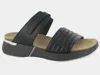 Yaleet Women's Naot Vesta Platform In Soft Black Leather In Multi