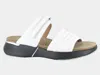 Yaleet Women's Naot Vesta Platform In Soft White Leather In Multi