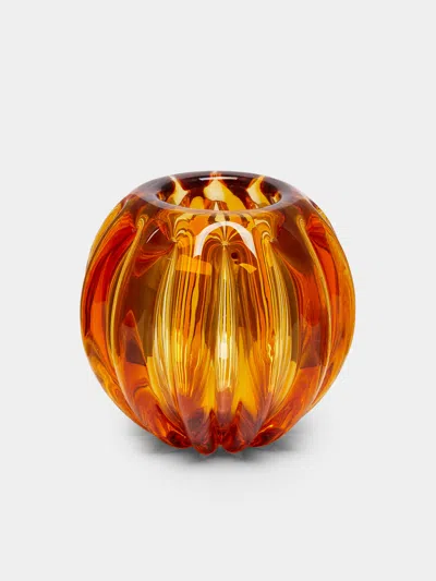 Yali Glass Fiori Bolla Hand-blown Murano Glass Bud Vase (4.5in/12cm)