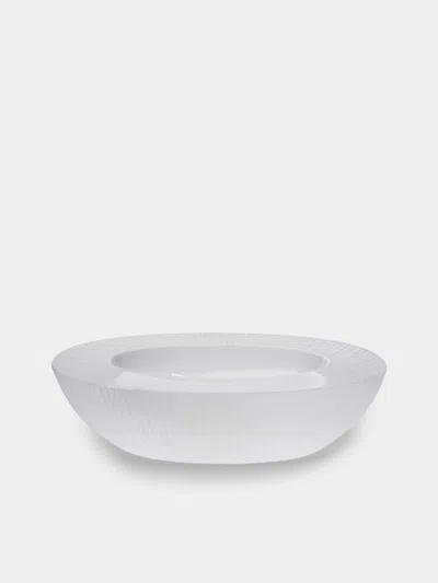 Yali Glass Hand-blown Murano Glass Vide Poche  Abask Luxury Gift In White