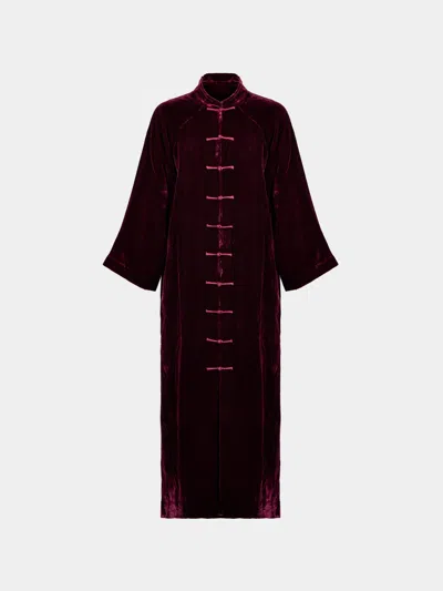 Yali Milano Velvet Light Robe Size: L