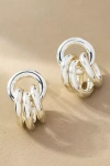 Yam Small Cluster Stud Earrings In Silver
