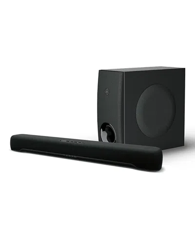 Yamaha Channel Compact Sound Bar System With Wireless 50w Subwoofer In Black