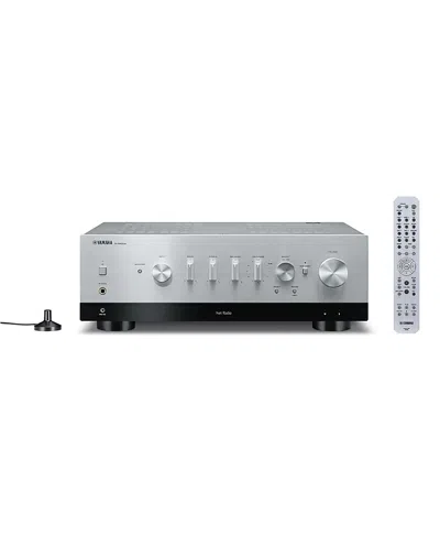 Yamaha R-n800a Stereo Network Receiver With Bluetooth, Wi-fi, And Musiccast In Gray