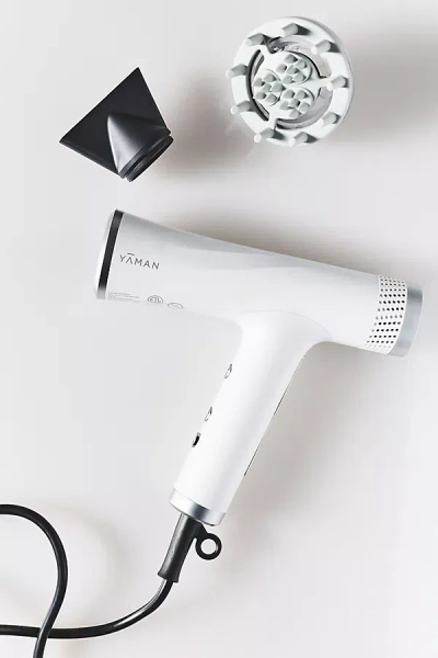 Ya-man Spa Styler Blow Dry & Scalp Massager In White