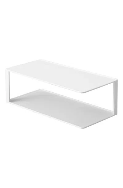 Yamazaki 2-tier Cabinet Organizer In White
