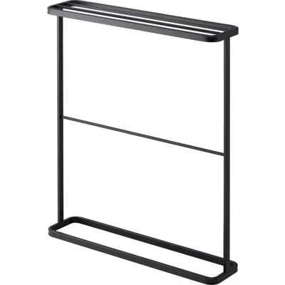 Yamazaki Bath Towel Hanger In Black