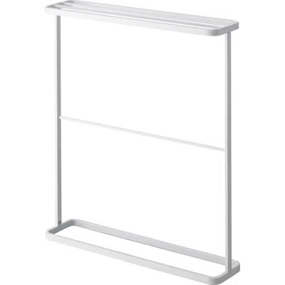 Yamazaki Bath Towel Hanger In White