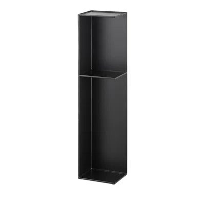 Yamazaki Bathroom Corner Organiser In Black