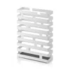 Yamazaki Brick Rectangular Umbrella Stand In White