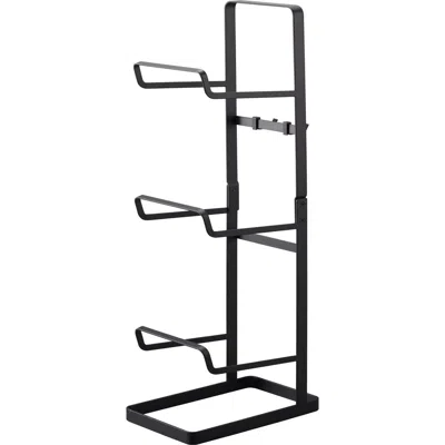 Yamazaki Fitness Equipment Storage Rack In Black