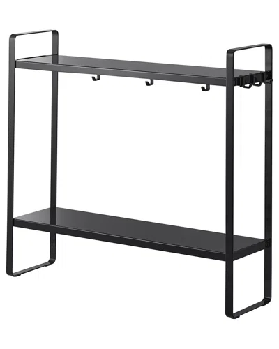 Yamazaki Home 2-tier Countertop Rack In Black