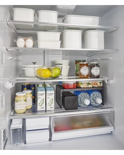 Yamazaki Home 2-way Adjustable Refrigerator Shelf In White